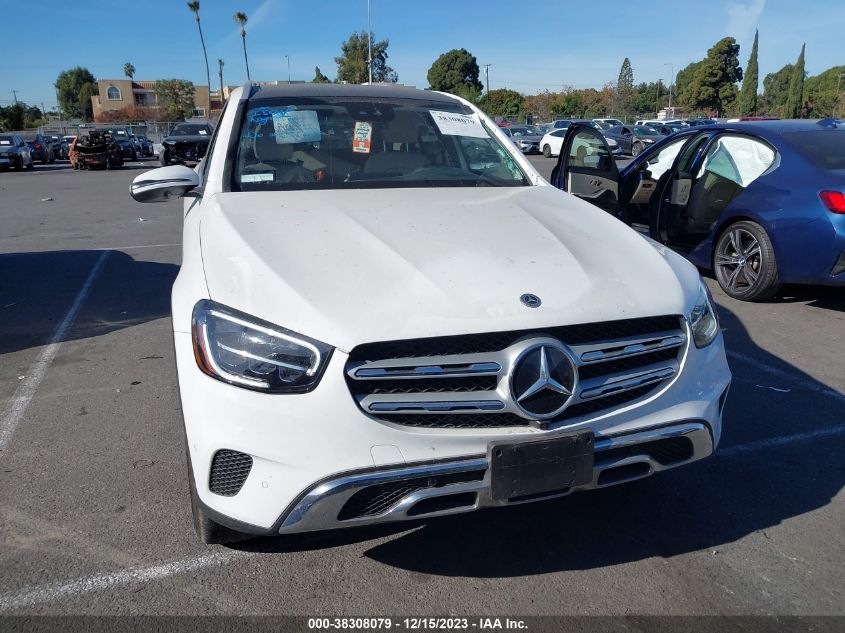 W1N0G8DB6NV385721 2022 Mercedes-Benz Glc 300 Suv