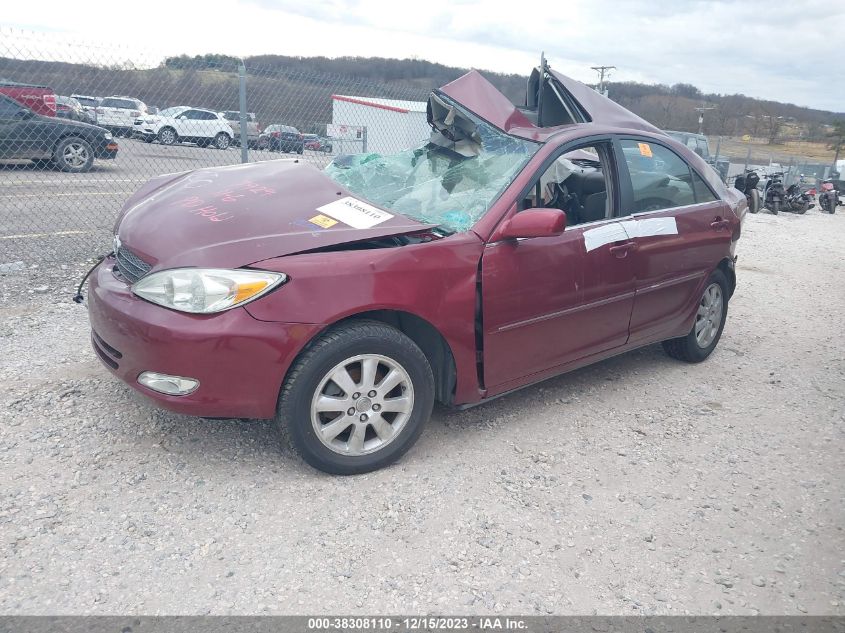 2003 Toyota Camry Xle VIN: 4T1BE30K53U127929 Lot: 38308110