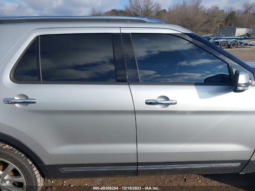 2017 Ford Explorer Limited VIN: 1FM5K8F80HGB81658 Lot: 38308254