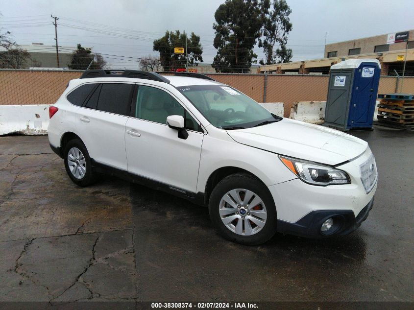 2017 Subaru Outback 2.5I Premium VIN: 4S4BSAFCXH3431008 Lot: 38308374