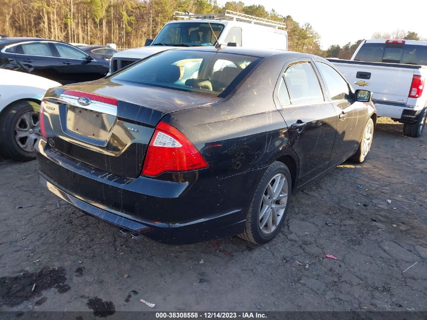 2012 Ford Fusion Sel VIN: 3FAHP0JA8CR230305 Lot: 38308558