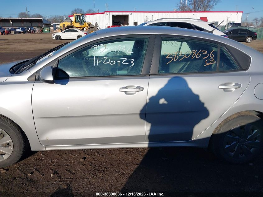 2019 Kia Rio Lx VIN: 3KPA24AB8KE201757 Lot: 38308636