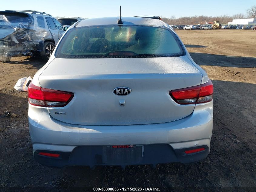 2019 Kia Rio Lx VIN: 3KPA24AB8KE201757 Lot: 38308636