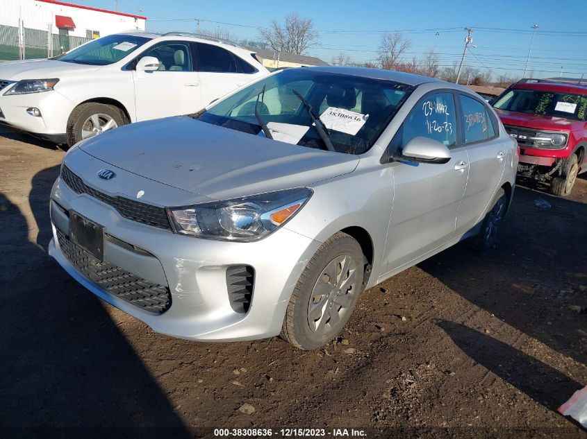 2019 Kia Rio Lx VIN: 3KPA24AB8KE201757 Lot: 38308636