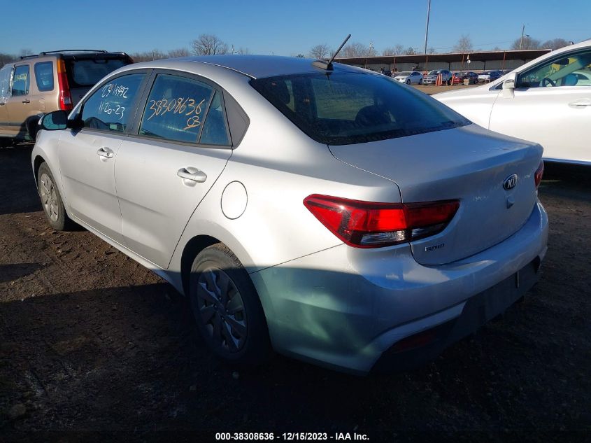 2019 Kia Rio Lx VIN: 3KPA24AB8KE201757 Lot: 38308636