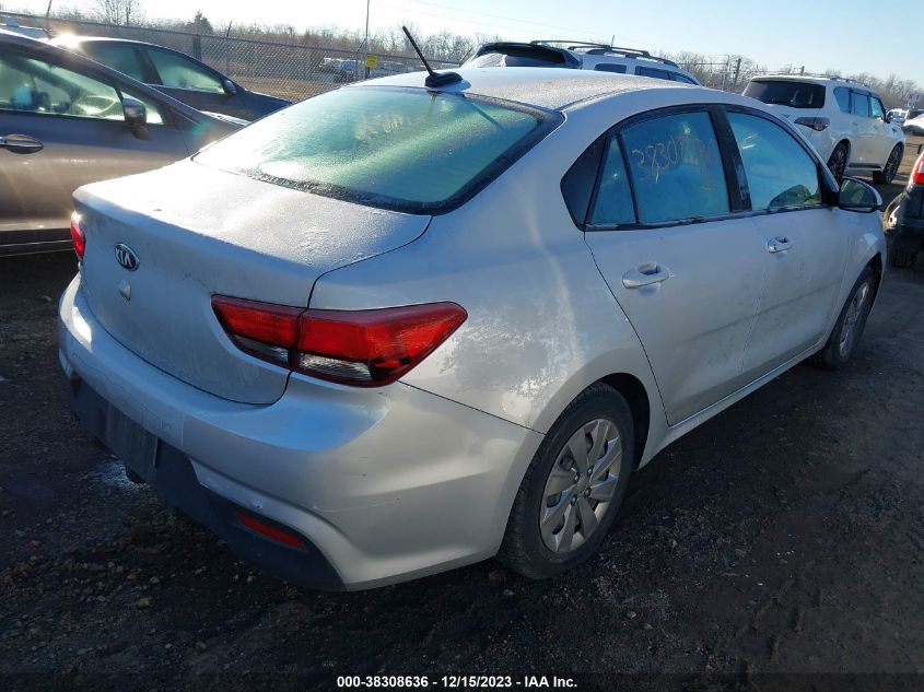 2019 Kia Rio Lx VIN: 3KPA24AB8KE201757 Lot: 38308636