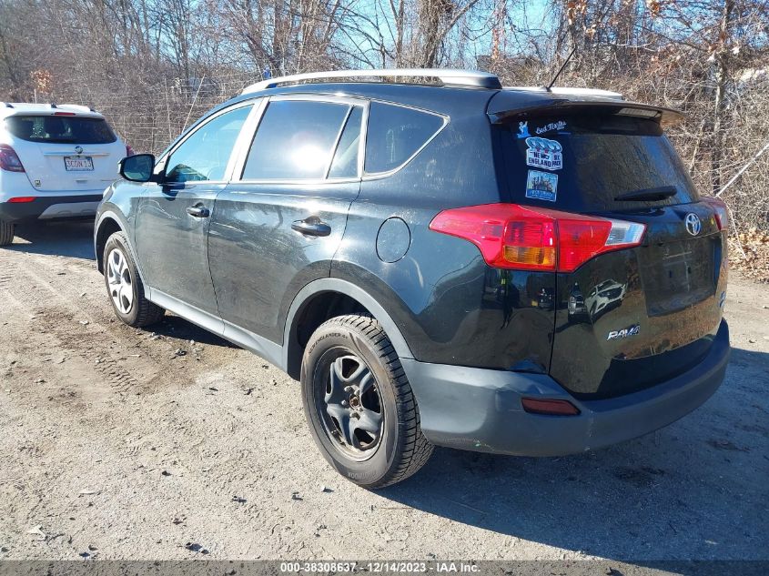 2013 Toyota Rav4 Le VIN: 2T3BFREV0DW102867 Lot: 38308637