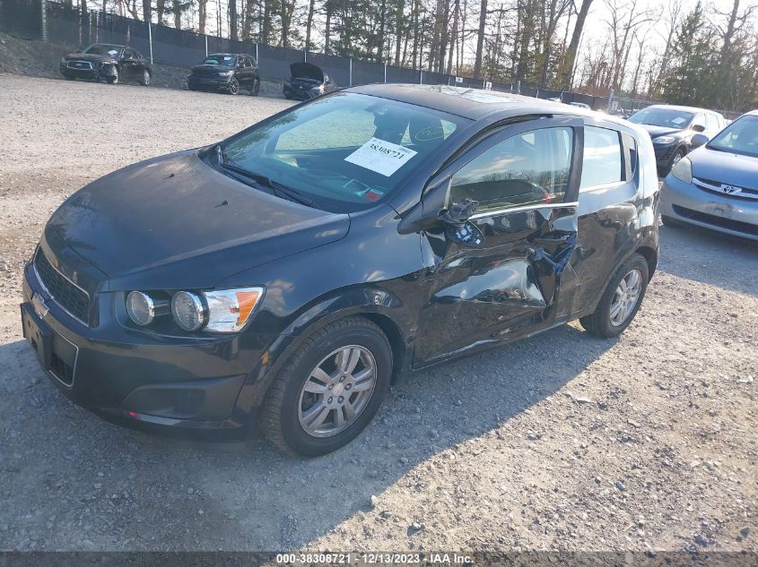 2014 Chevrolet Sonic Lt Auto VIN: 1G1JC6SBXE4155922 Lot: 38308721