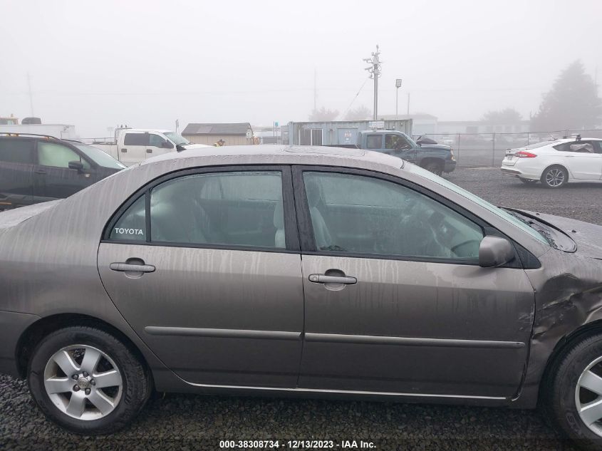 2003 Toyota Corolla Le VIN: 1NXBR32E63Z106907 Lot: 38308734