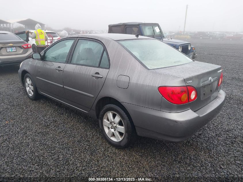 2003 Toyota Corolla Le VIN: 1NXBR32E63Z106907 Lot: 38308734