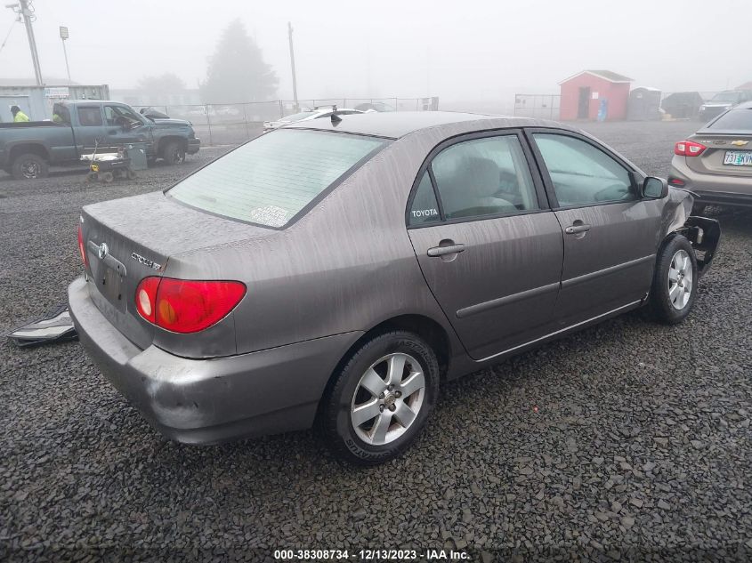 2003 Toyota Corolla Le VIN: 1NXBR32E63Z106907 Lot: 38308734