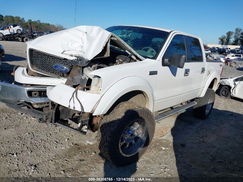 2006 Ford F-150 Fx4/Lariat/Xlt VIN: 1FTPW14506FA33322 Lot: 38308765