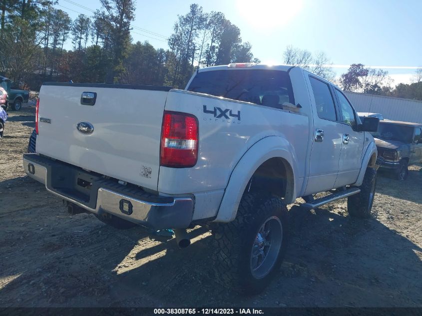 2006 Ford F-150 Fx4/Lariat/Xlt VIN: 1FTPW14506FA33322 Lot: 38308765