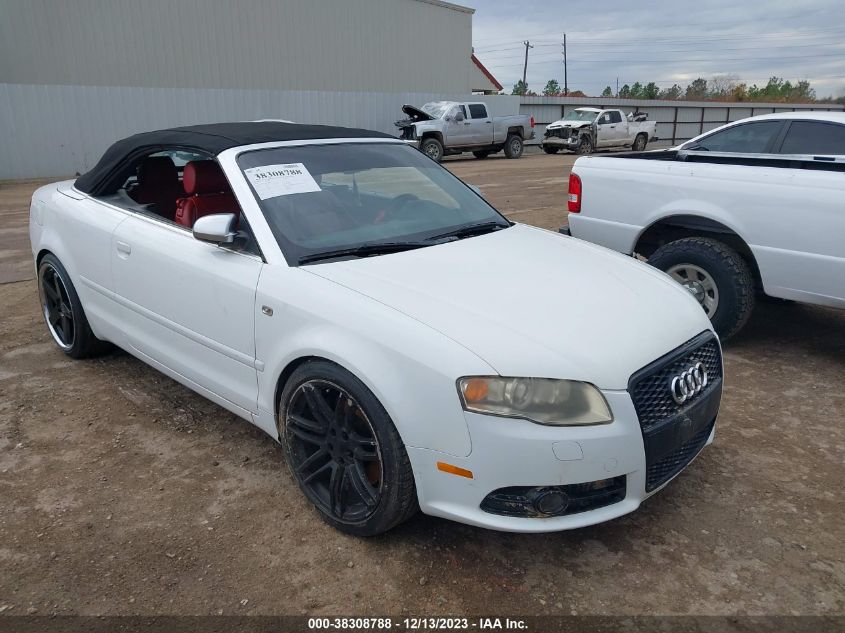 WUARL48H07K901550 2007 Audi S4