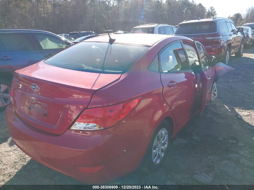 2017 Hyundai Accent Se VIN: KMHCT4AE1HU271851 Lot: 38308909