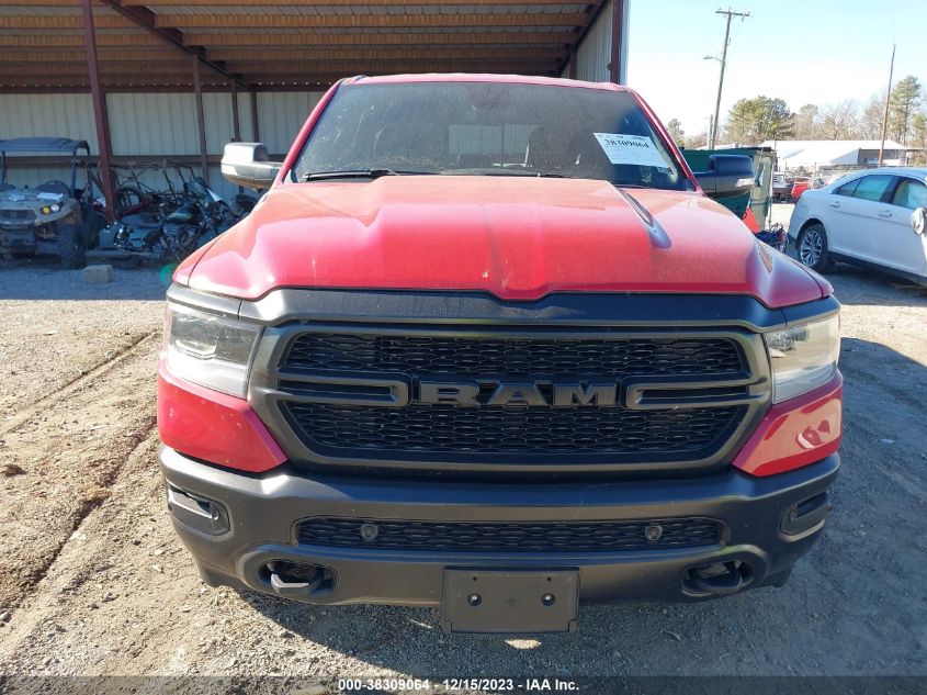 2022 Ram 1500 Big Horn 4X4 5'7 Box VIN: 1C6SRFFT8NN243849 Lot: 38309064