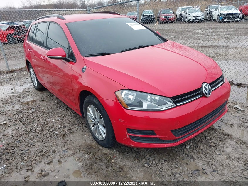2015 VOLKSWAGEN GOLF SPORTWAGEN TSI S 4-DOOR - 3VWC17AU9FM515716