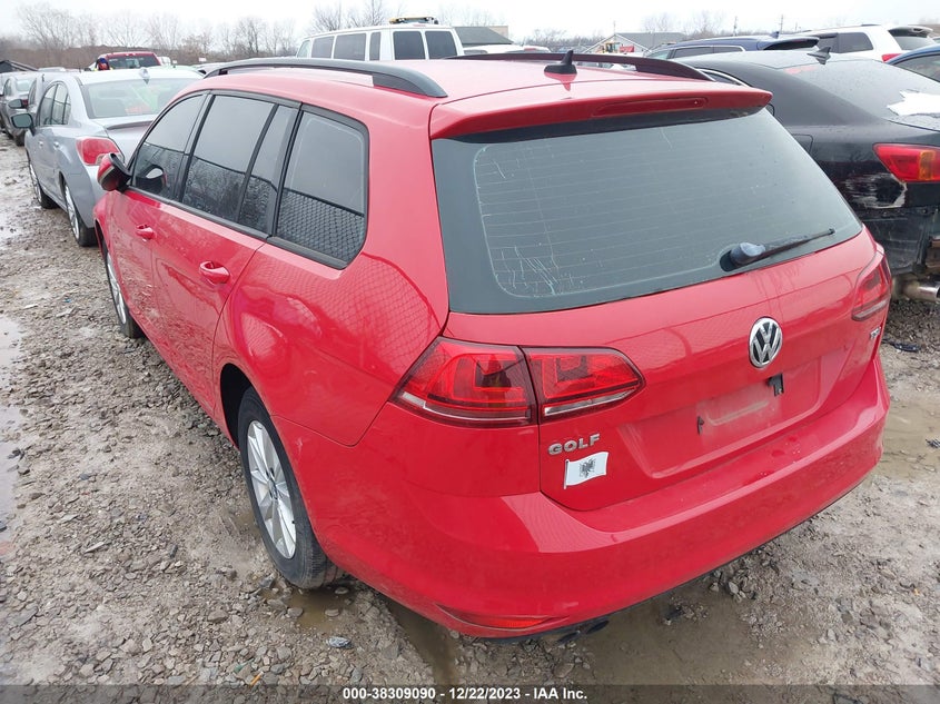 2015 VOLKSWAGEN GOLF SPORTWAGEN TSI S 4-DOOR - 3VWC17AU9FM515716