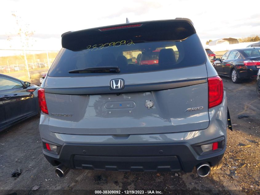 5FNYF8H54PB011269 2023 Honda Passport Awd Ex-L