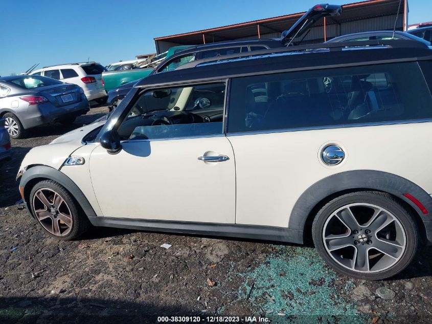 2012 Mini Cooper S Clubman VIN: WMWZG3C55CTY38634 Lot: 38309120