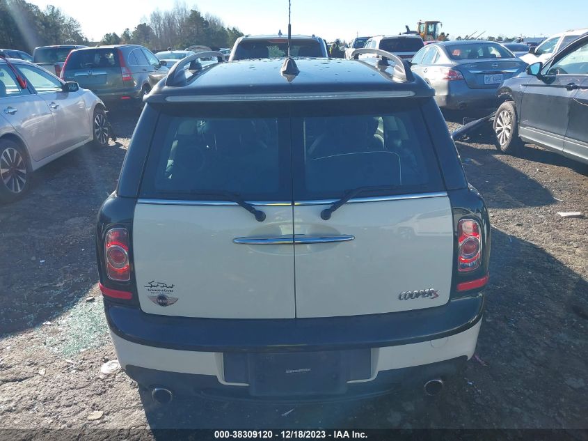 2012 Mini Cooper S Clubman VIN: WMWZG3C55CTY38634 Lot: 38309120