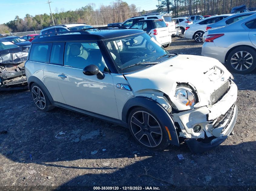 2012 Mini Cooper S Clubman VIN: WMWZG3C55CTY38634 Lot: 38309120