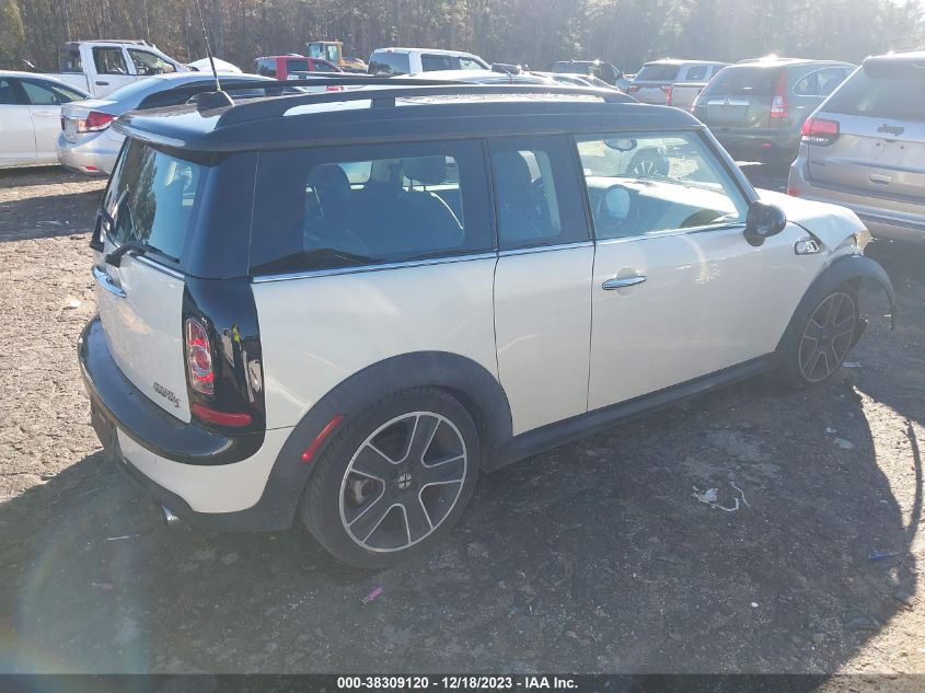 2012 Mini Cooper S Clubman VIN: WMWZG3C55CTY38634 Lot: 38309120