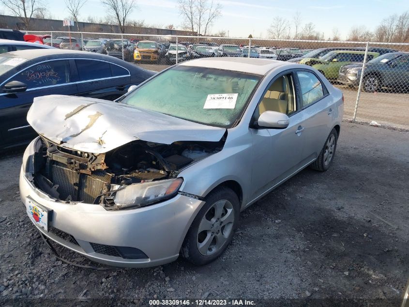 2010 Kia Forte Ex VIN: KNAFU4A25A5107391 Lot: 38309146