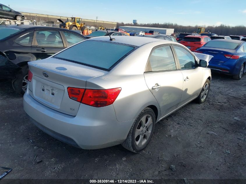 2010 Kia Forte Ex VIN: KNAFU4A25A5107391 Lot: 38309146