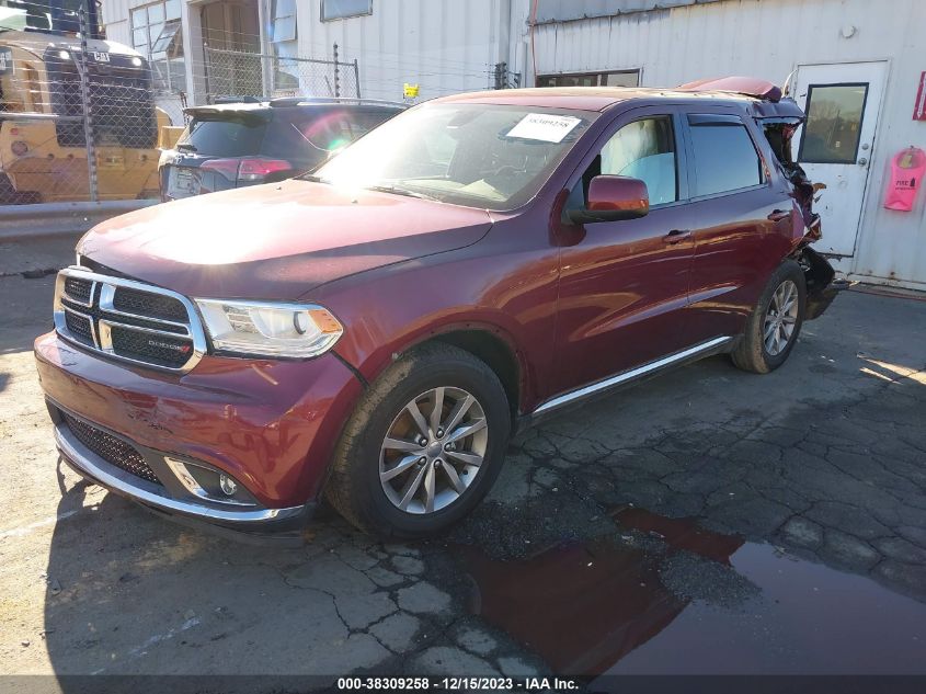 2017 Dodge Durango Sxt Rwd VIN: 1C4RDHAG2HC757708 Lot: 38309258