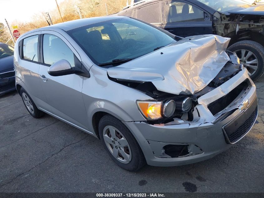 2014 Chevrolet Sonic Ls VIN: 1G1JA6SH0E4121126 Lot: 38309337