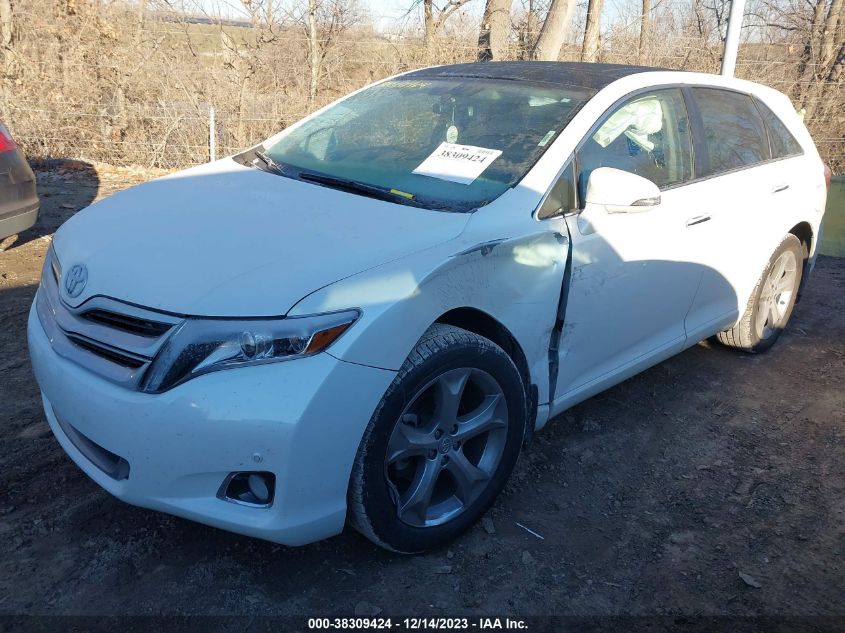 2014 Toyota Venza Limited V6 VIN: 4T3BK3BB0EU102727 Lot: 38309424