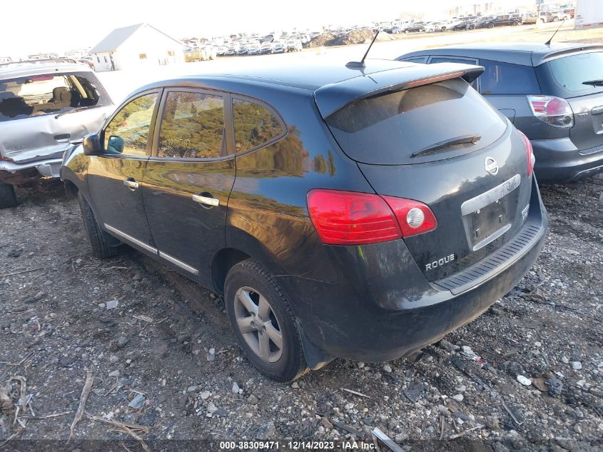 2013 Nissan Rogue S VIN: JN8AS5MV7DW662098 Lot: 38309471