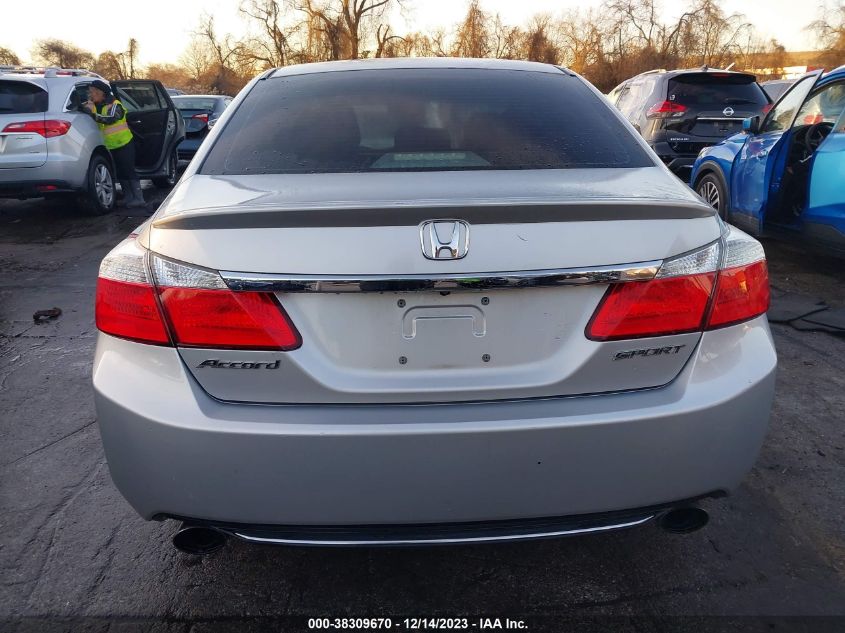 2014 Honda Accord Sport VIN: 1HGCR2F50EA102922 Lot: 38309670