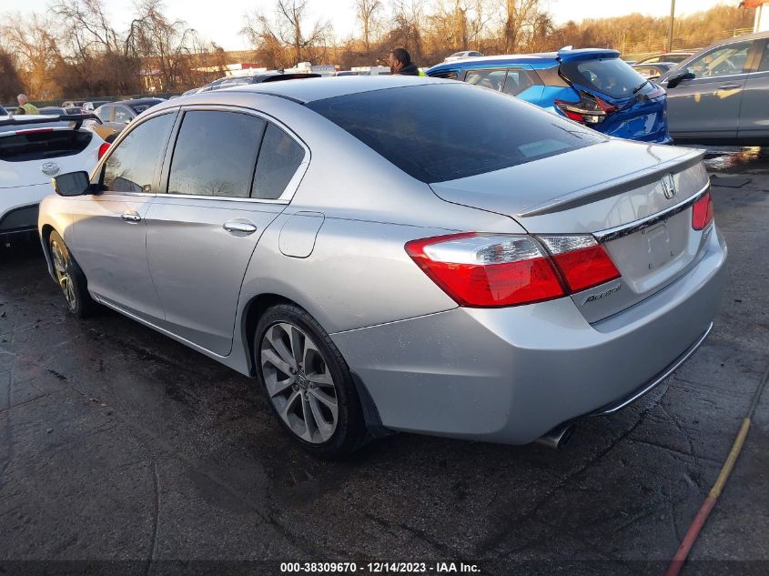 2014 Honda Accord Sport VIN: 1HGCR2F50EA102922 Lot: 38309670