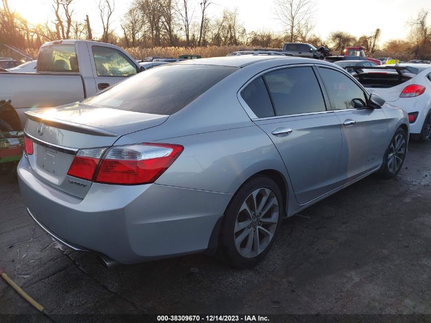 2014 Honda Accord Sport VIN: 1HGCR2F50EA102922 Lot: 38309670