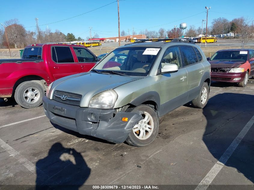 2008 Hyundai Tucson Limited V6/Se VIN: KM8JN12D88U863592 Lot: 38309679