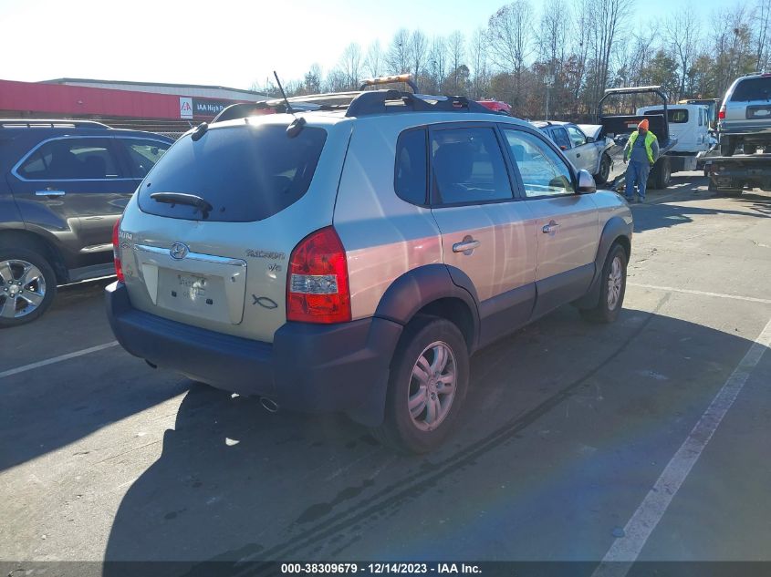 2008 Hyundai Tucson Limited V6/Se VIN: KM8JN12D88U863592 Lot: 38309679