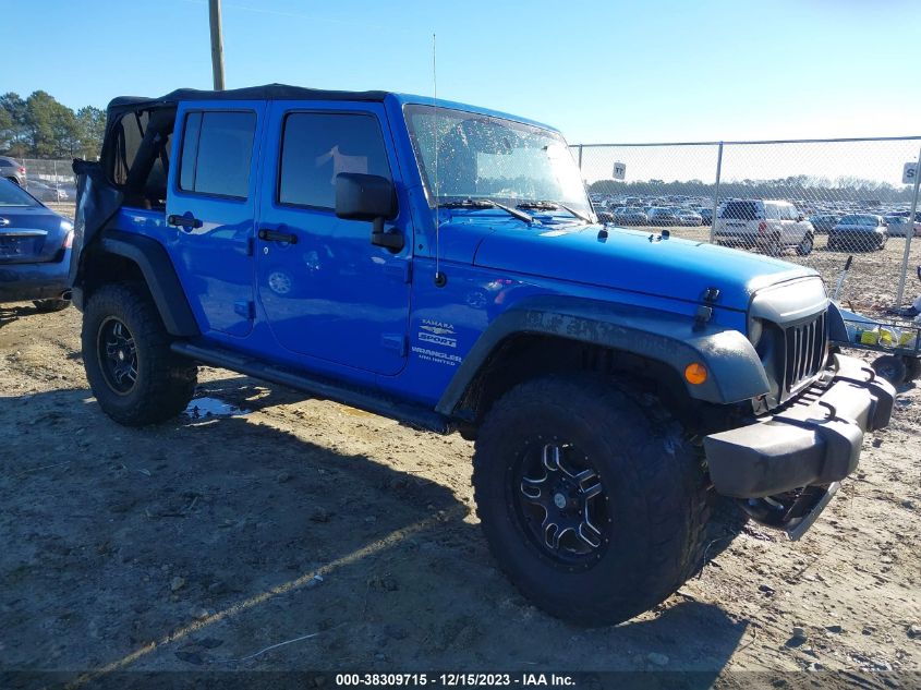 2011 Jeep Wrangler Unlimited Sport VIN: 1J4BA3H10BL640600 Lot: 38309715