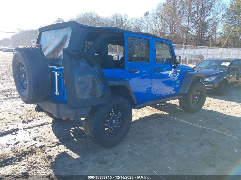 2011 Jeep Wrangler Unlimited Sport VIN: 1J4BA3H10BL640600 Lot: 38309715