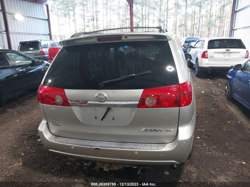 2007 Toyota Sienna Xle Limited VIN: 5TDZK22CX7S095226 Lot: 38309759