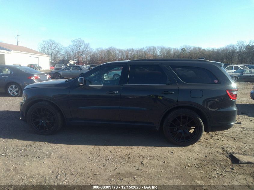 2017 Dodge Durango R/T Awd VIN: 1C4SDJCT2HC766802 Lot: 38309778