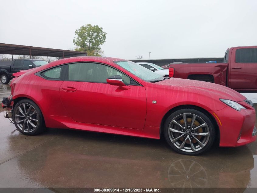 2019 Lexus Rc 350 F Sport VIN: JTHHZ5BC9K5021690 Lot: 38309814