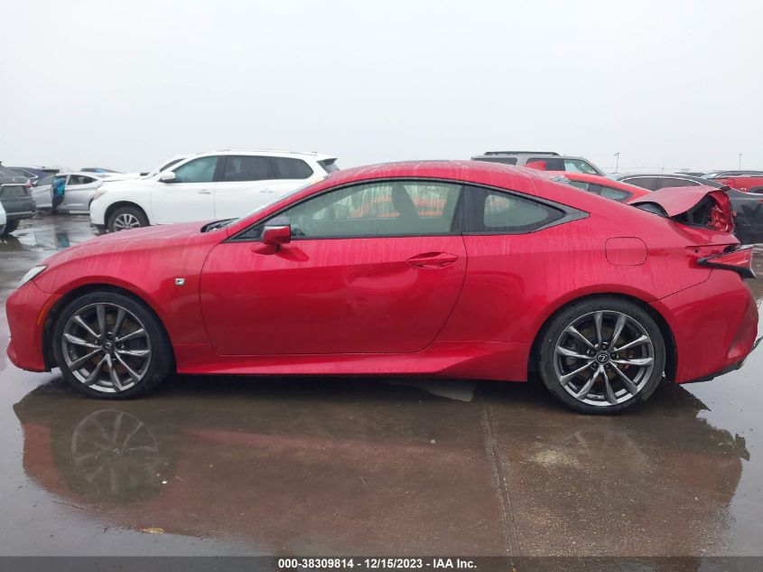 2019 Lexus Rc 350 F Sport VIN: JTHHZ5BC9K5021690 Lot: 38309814