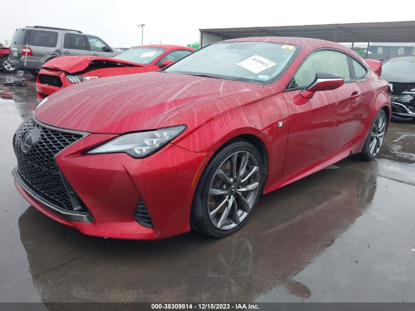 2019 Lexus Rc 350 F Sport VIN: JTHHZ5BC9K5021690 Lot: 38309814
