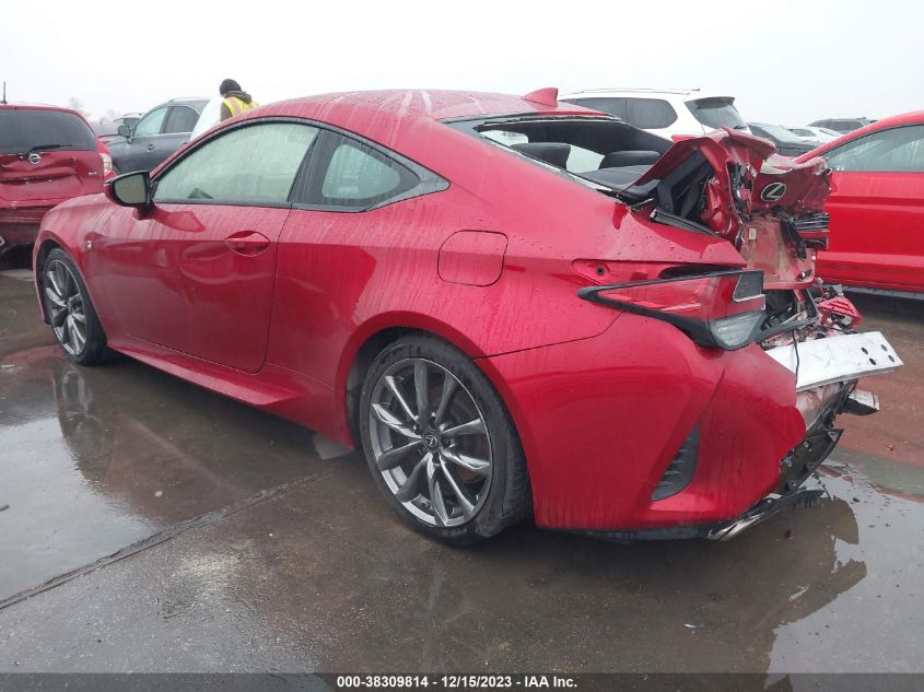 2019 Lexus Rc 350 F Sport VIN: JTHHZ5BC9K5021690 Lot: 38309814