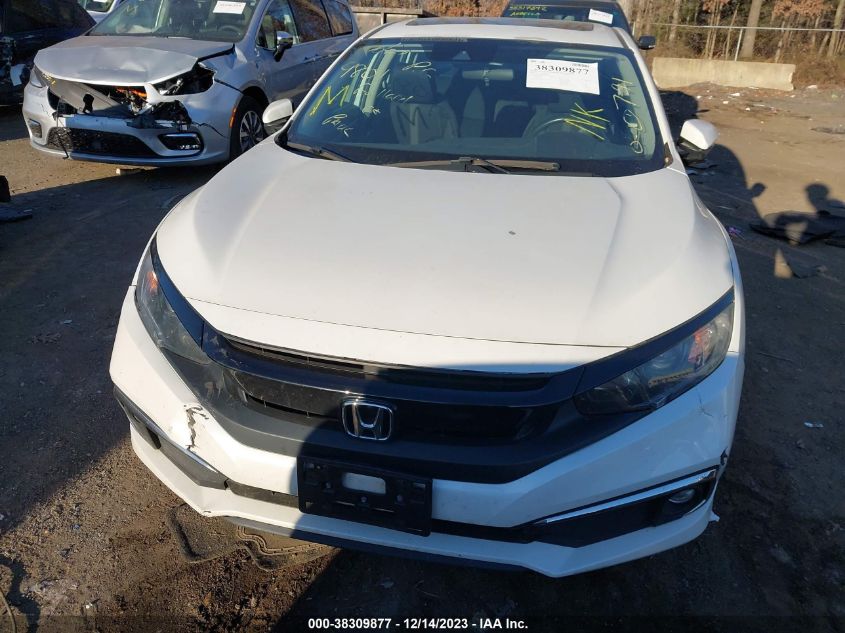 2019 Honda Civic Ex VIN: 19XFC1F3XKE200791 Lot: 38309877