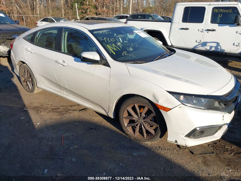 2019 Honda Civic Ex VIN: 19XFC1F3XKE200791 Lot: 38309877