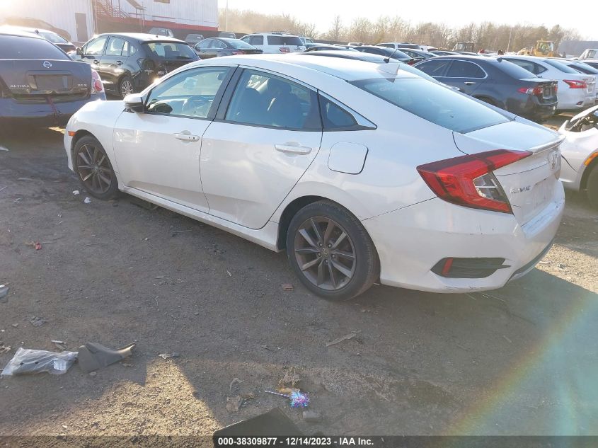 2019 Honda Civic Ex VIN: 19XFC1F3XKE200791 Lot: 38309877