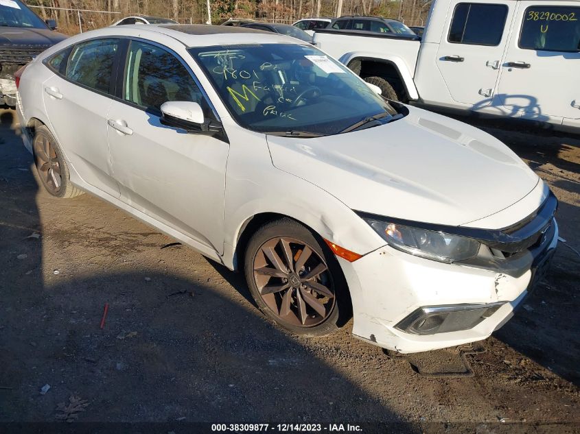 2019 Honda Civic Ex VIN: 19XFC1F3XKE200791 Lot: 38309877